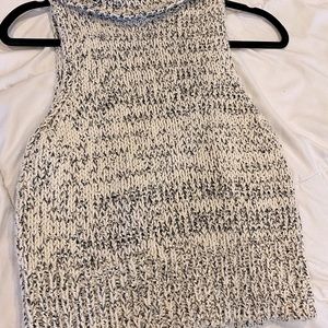 kendall and kylie knit turtleneck tanktop